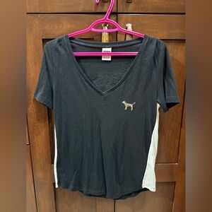 PINK Victoria's Secret Black T-Shirt